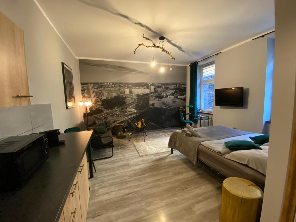 Apartament Czarne Zloto Katowice Esterno foto