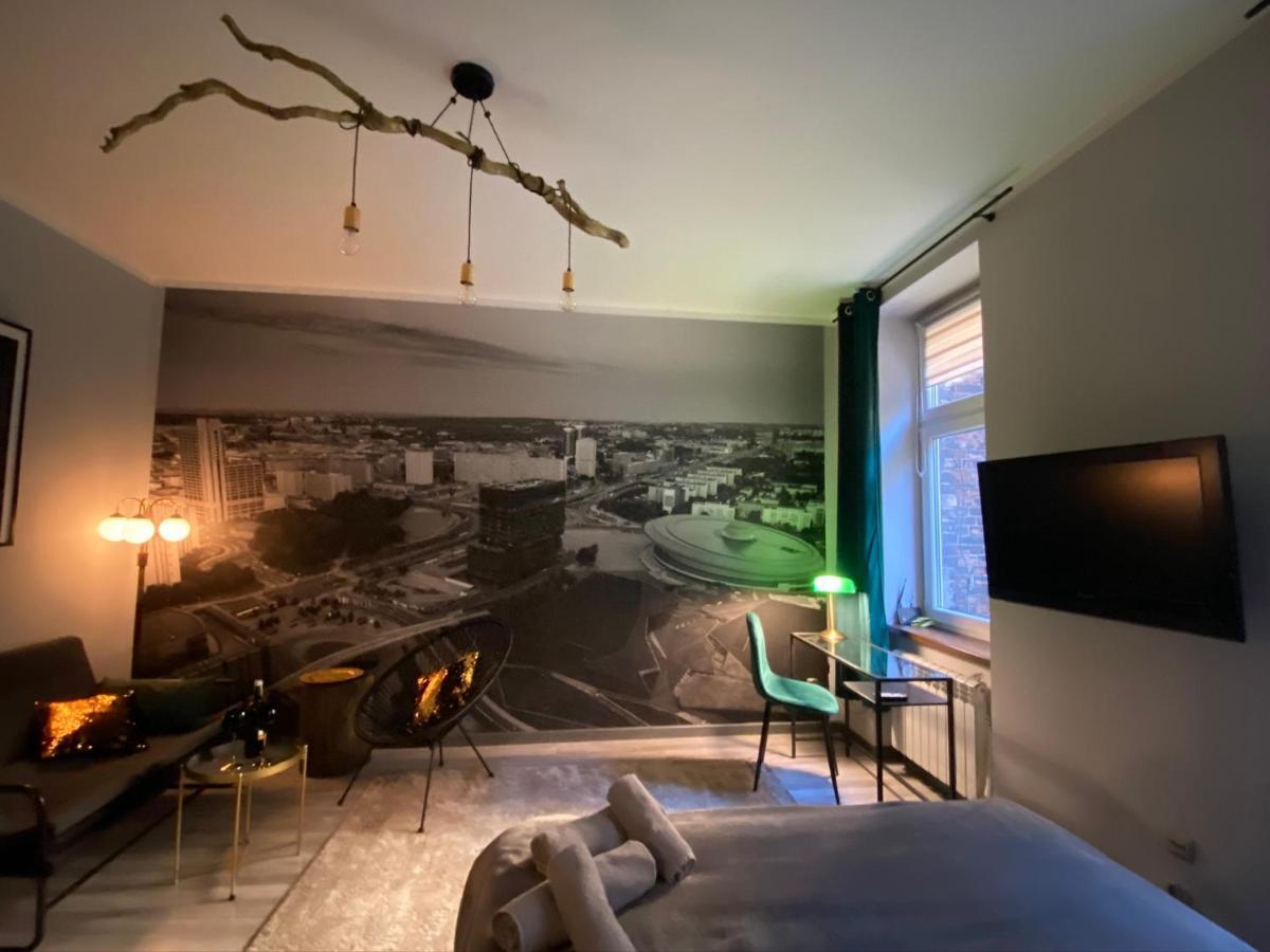 Apartament Czarne Zloto Katowice Esterno foto