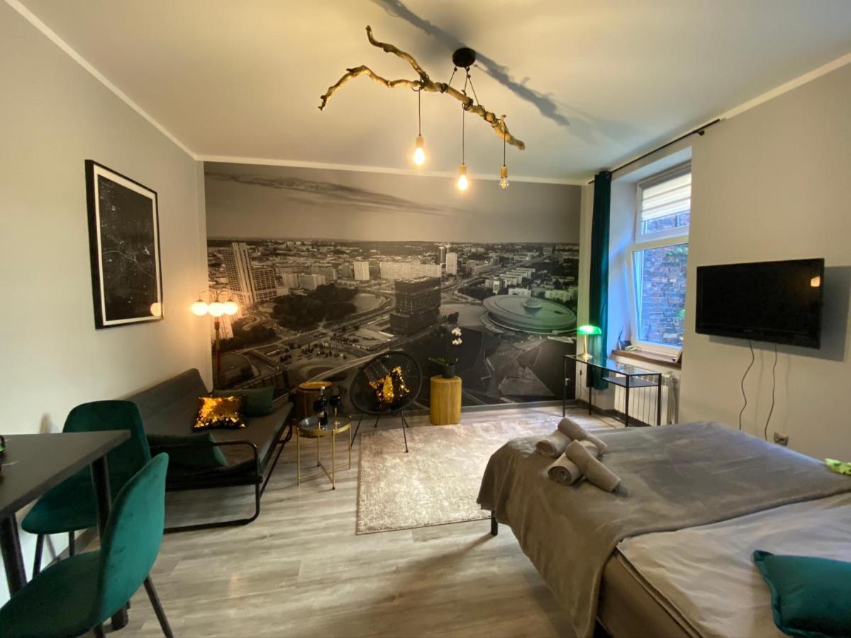 Apartament Czarne Zloto Katowice Esterno foto